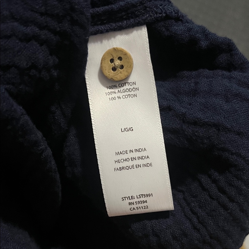 Beachlunchlounge Dark Blue Top - Picture 4 of 4